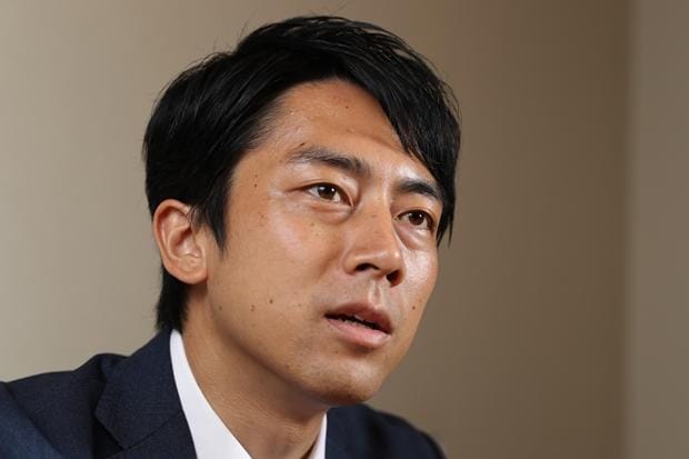 村本が何度も名前を出した小泉進次郎　（ｃ）朝日新聞社