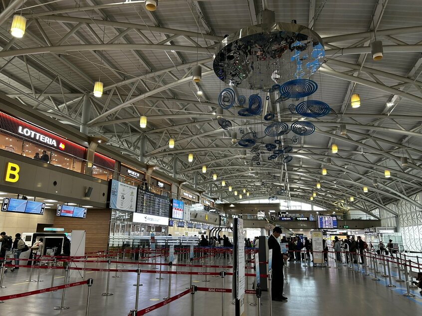 釜山も慶州もまだまだ見たりない！後ろ髪をひかれる思いで金浦空港を後にした