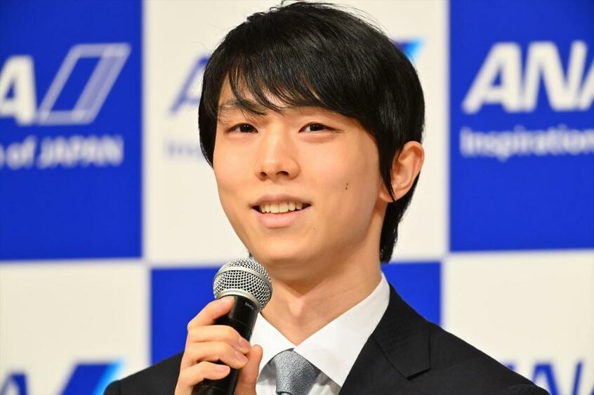 写真・図版(1枚目)| 羽生結弦選手、記者会見全文「プロのアスリートとしてスケートを続けていく」【全文(1)】
