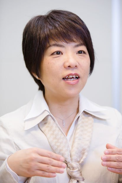 畠中恵さん（撮影／写真部・植田真紗美）