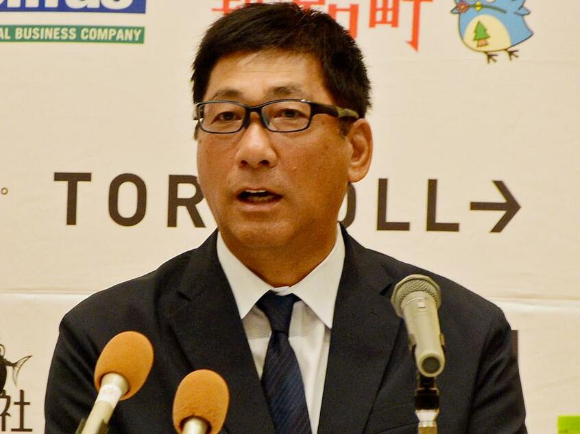 現役時代は巨人などで活躍した駒田徳広氏 (c)朝日新聞社