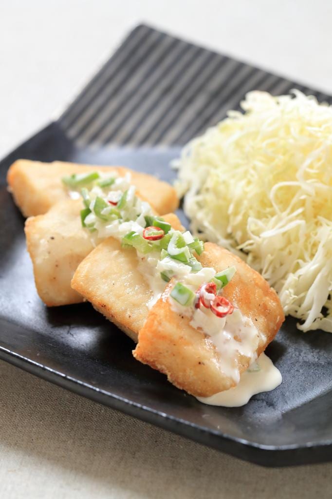 カジキマグロのさわやかソース添え　