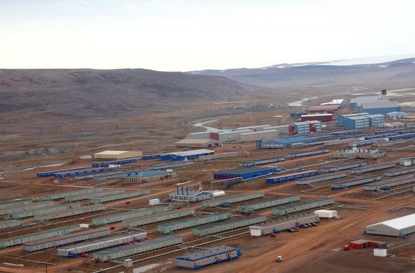 グリーンランドの北極圏に位置するチューレ空軍基地。冷戦下でソ連に対峙する前線基地として建設された（写真：ｇｅｔｔｙｉｍａｇｅｓ）