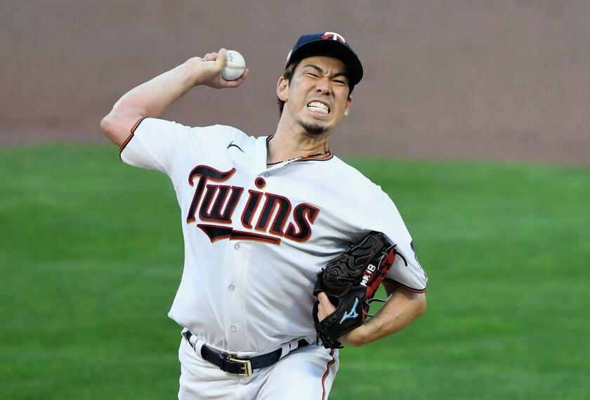 不調が続く前田健太（Hannah Foslien /Getty Images Sport ）