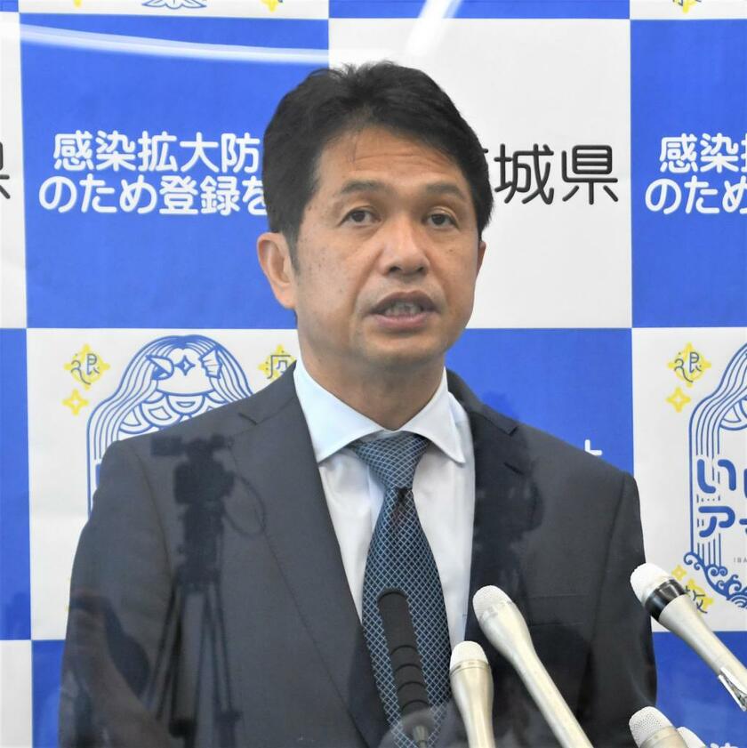 ランキング最下位となった茨城県の大井川和彦知事（C）朝日新聞社