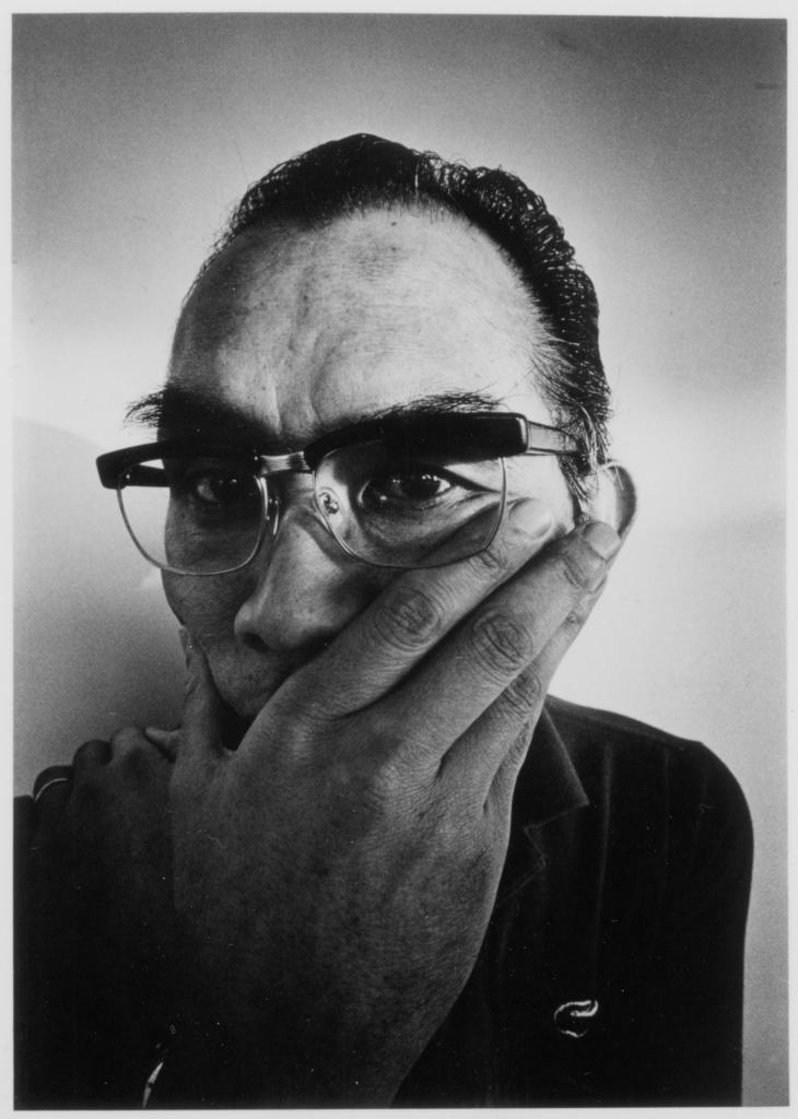 石元泰博（いしもと・やすひろ）／１９２１年、サンフランシスコ生まれ。写真家。戦後日本の芸術界に大きな影響を与えた。２０１２年に死去［高知県立美術館蔵　（ｃ）高知県、石元泰博フォトセンター］