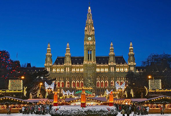 第5位　Vienna’s Christmas markets & events（ウィーン）―クラシックファンなら一度は見てみたい憧れのコンサートも