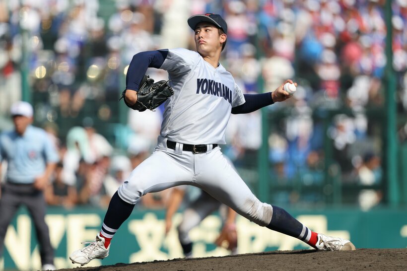 奥村頼人・横浜（神奈川）・投手、外野手・3年（撮影／写真映像部・東川哲也）