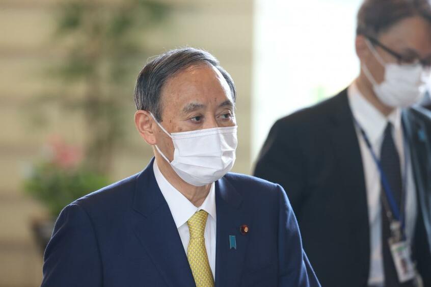菅義偉首相 (c)朝日新聞社