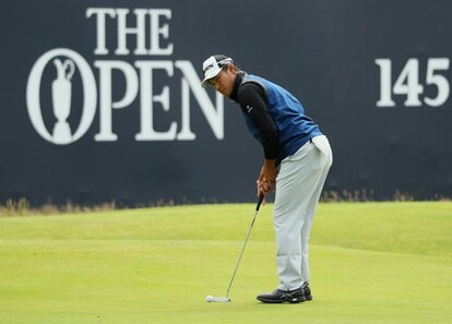全英オープンで悲願のメジャー初優勝をねらう松山英樹（写真:Getty Images）