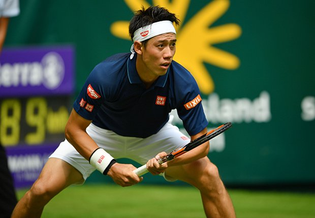 初のウィンブルドン8強入りが期待される錦織圭（写真:Getty Images）