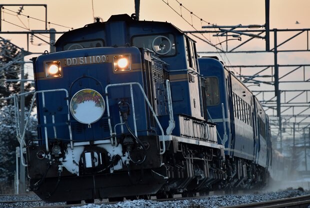北海道新幹線開業に伴い廃止された寝台急行列車「はまなす」