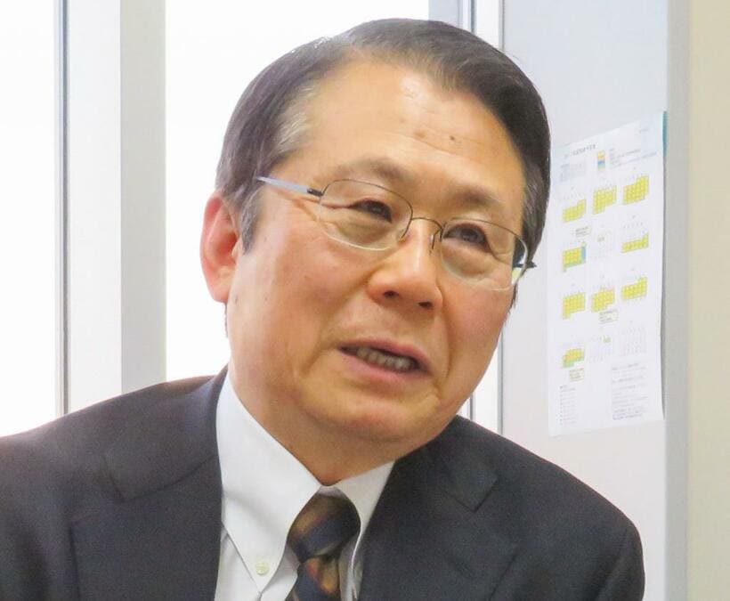 経済学者　水野和夫さん（６７）／法政大学教授。著書に『終わりなき危機 君はグローバリゼーションの真実を見たか』『資本主義の終焉と歴史の危機』など　（ｃ）朝日新聞社