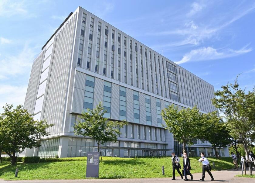 白石隆浩被告の裁判員裁判が行われている東京地裁立川支部　（ｃ）朝日新聞社