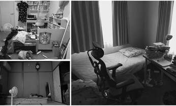 引きこもり当事者が部屋の「自撮り」を公開 イメージを覆す花、パッチワーク…