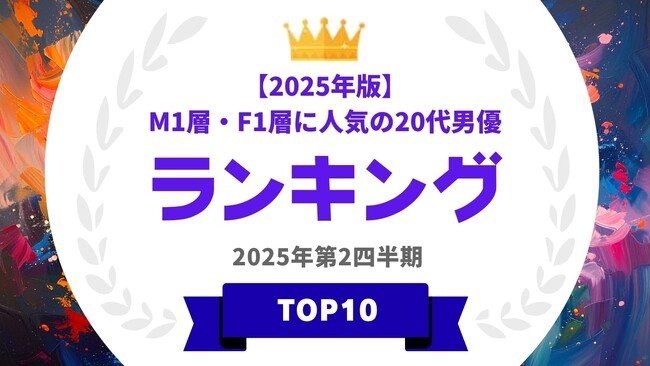 写真・図版（1枚目）| 『タレントパワーランキング』がM1層とF1層に人気の20代男優ランキングを発表！WEBサイト『タレントパワーランキング』ランキング企画第392弾！