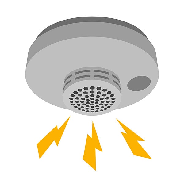 早期発見のための火災報知器