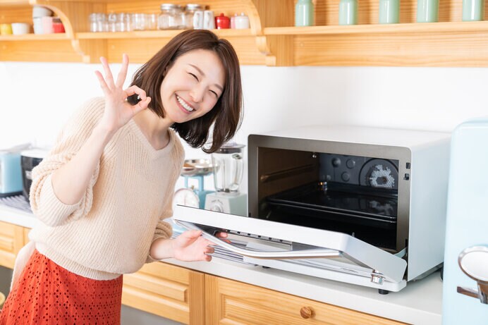 電子レンジの魔法で美味しくなあれ♪