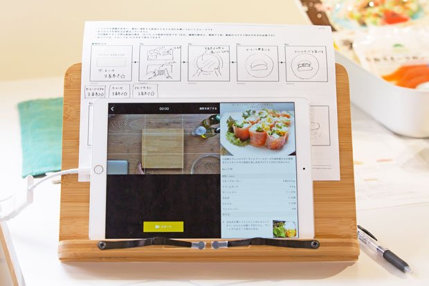 【料理動画作成の基本ステップ＜２＞】撮影用に、イメージコンテを作成。おススメは１０コマほど（撮影／岡田晃奈）