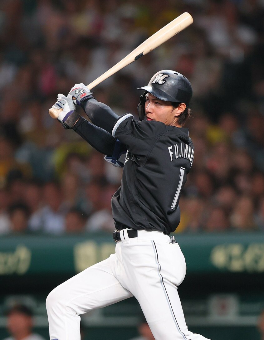 2018年ドラフト1位の藤原恭大は奮闘しているものの…(写真提供・日刊スポーツ)
