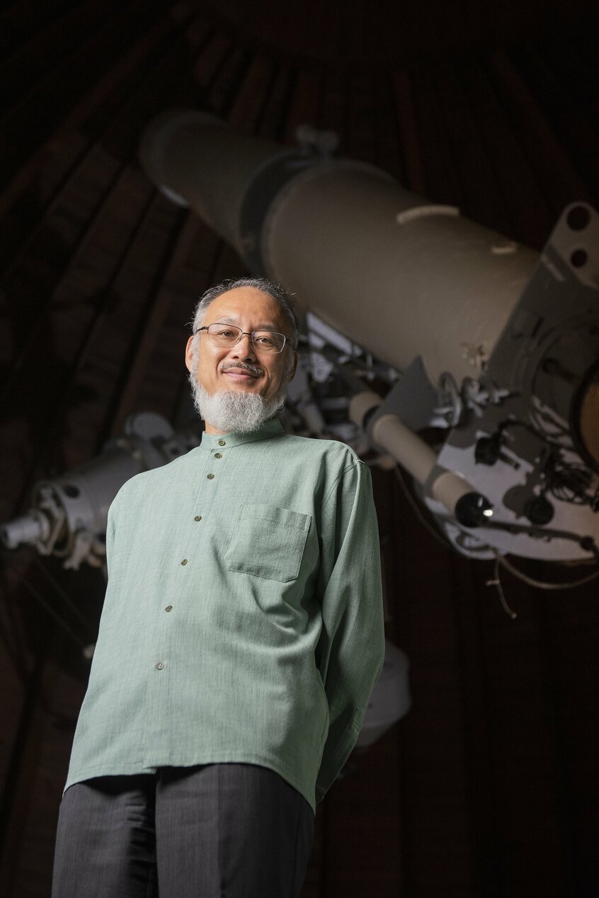 渡部潤一（わたなべ・じゅんいち）／1960年、福島県生まれ。天文学者、理学博士。東京大学、東京大学大学院を経て、東京大学東京天文台に入台。自然科学研究機構国立天文台副台長を経て、現在は、同天文台上席教授。国際天文学連合副会長。日本文藝家協会会員（撮影／工藤隆太郎）