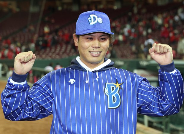 「10勝投手」の価値を証明したDeNA浜口(c)朝日新聞社