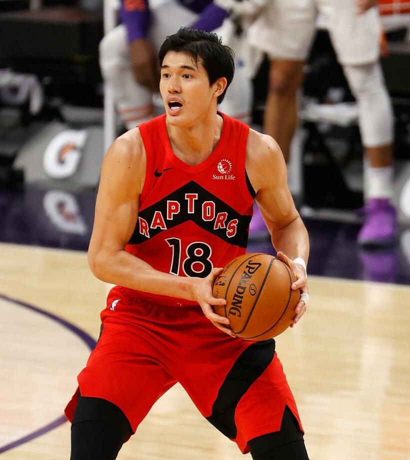 ラプターズの渡邊雄太（写真／gettyimages）