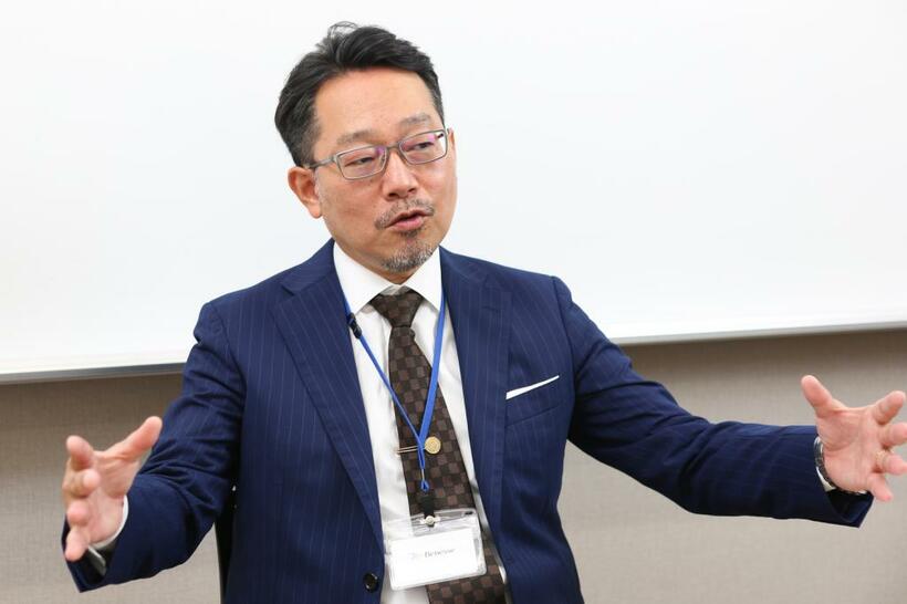 吉田努氏（撮影/写真映像部・高橋奈緒）