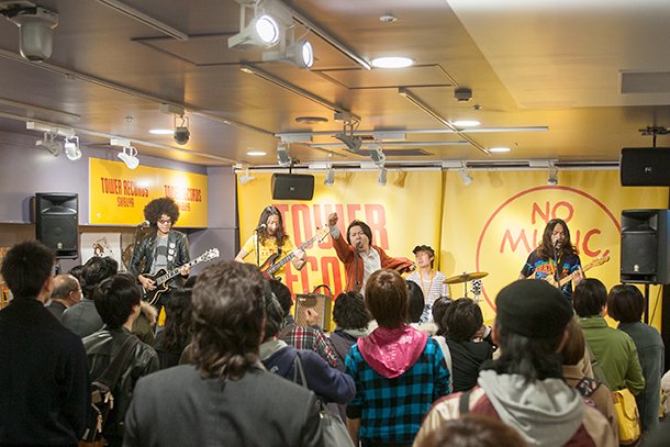 いよいよ今週末に勝負のワンマン、井乃頭蓄音団がタワレコ渋谷店でインストア開催