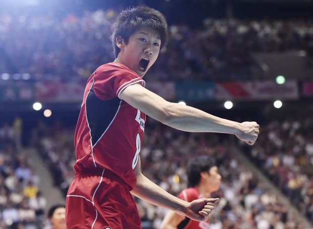 20歳ながらエースとして活躍が期待される石川祐希。（写真:Getty Images）