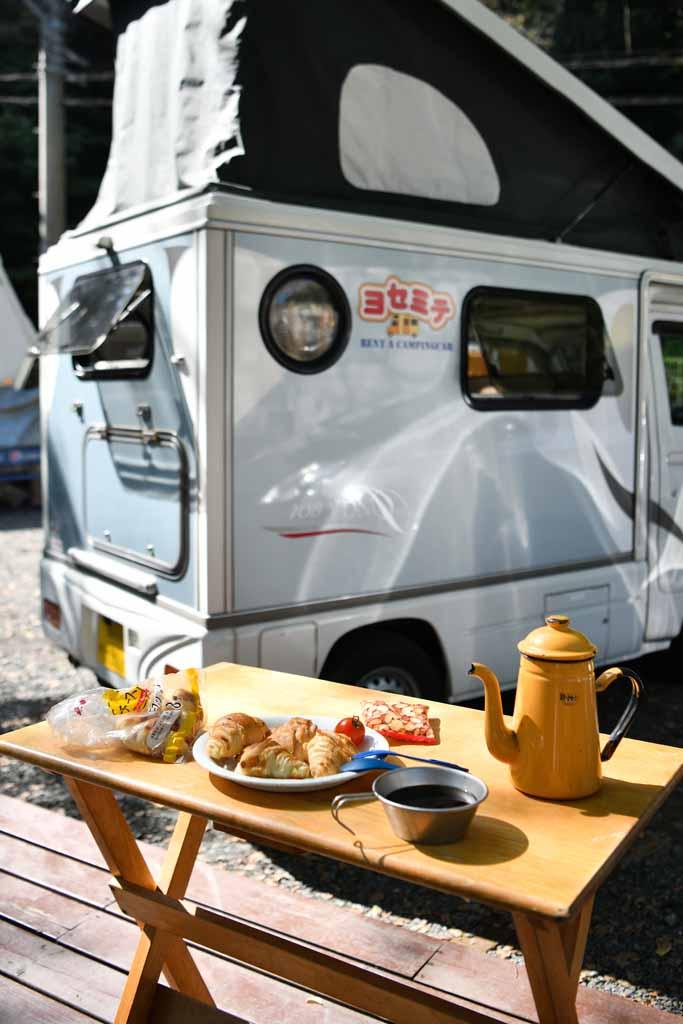 コンパクトな軽キャンパー　（撮影／写真部・馬場岳人）