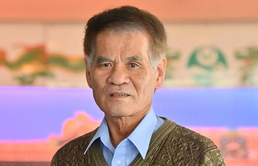 金城京一(きんじょう・きょういち)/1949年、今帰仁村古宇利島生まれ。一般財団法人おきつる協会理事長。横浜・鶴見沖縄県人会会長(撮影/写真映像部・東川哲也)