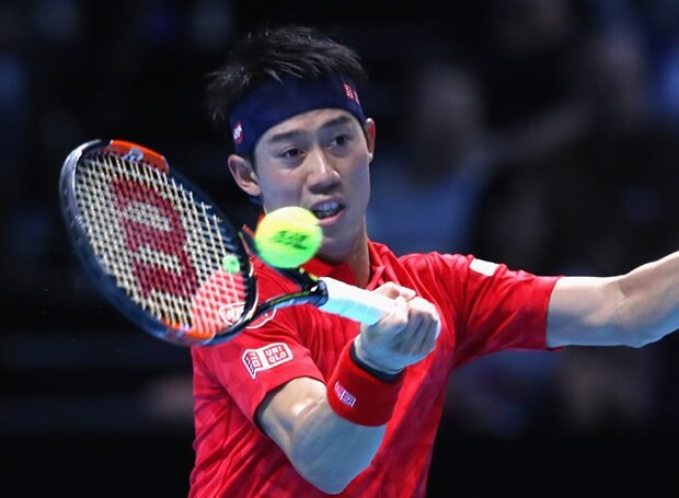 IPTLに参戦する錦織圭選手（写真：Getty Images）