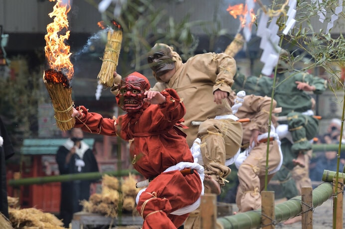 兵庫県 長田神社の節分会 古式追儺式