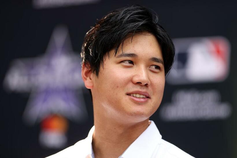 エンゼルスの大谷翔平（GettyImages）