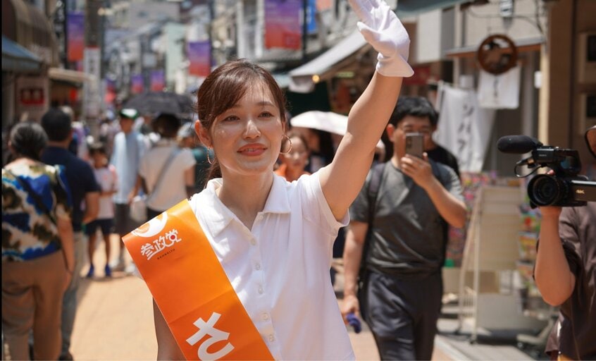 「握手を求めてくださる方が増えた。風は感じています」とさや氏