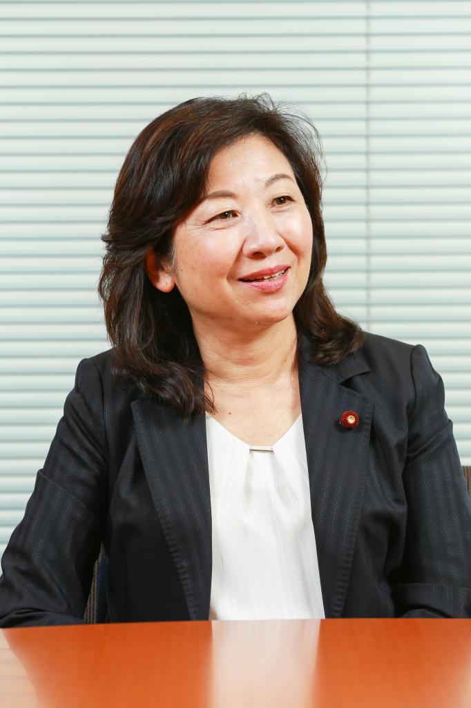 総裁選へ意欲を示す野田聖子・自民党幹事長代行（撮影／写真部・張溢文）