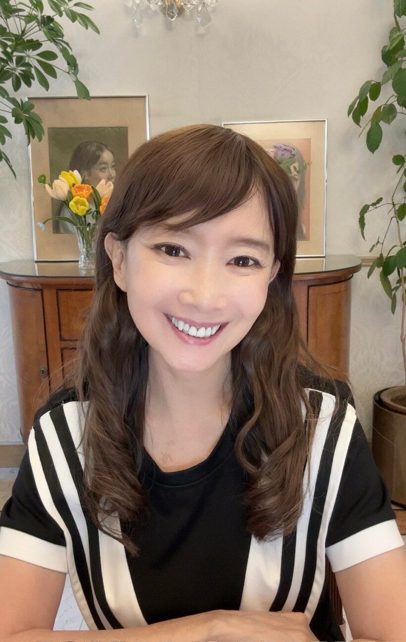 今夏70歳を迎えたアグネス・チャンさん。「毎日ブログを更新していますが、1日の締めくくりは必ず「おやすみ笑顔」。いろいろな出来事があっても、笑顔で終えることをモットーにしています」と語る。　（photo 本人提供）