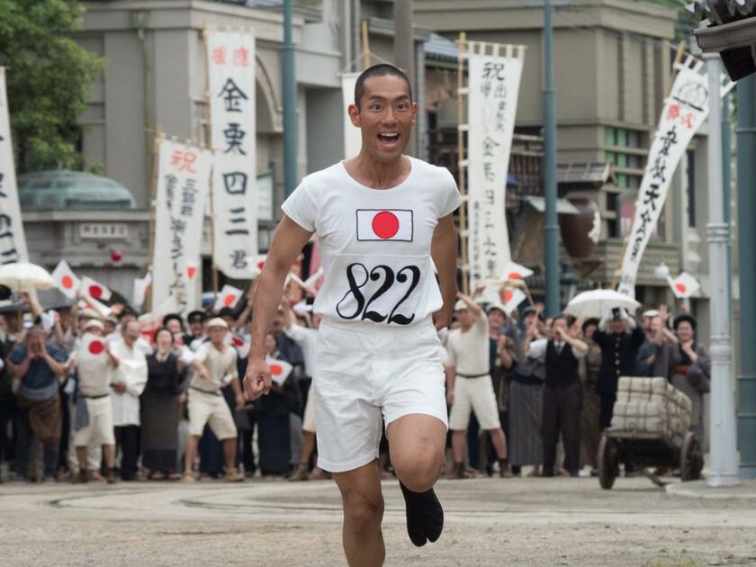 日本で初めてオリンピックに参加した男・金栗四三（しそう）。演じる中村勘九郎いわく「マラソンのことしか考えてなくて、とにかく走ってる」