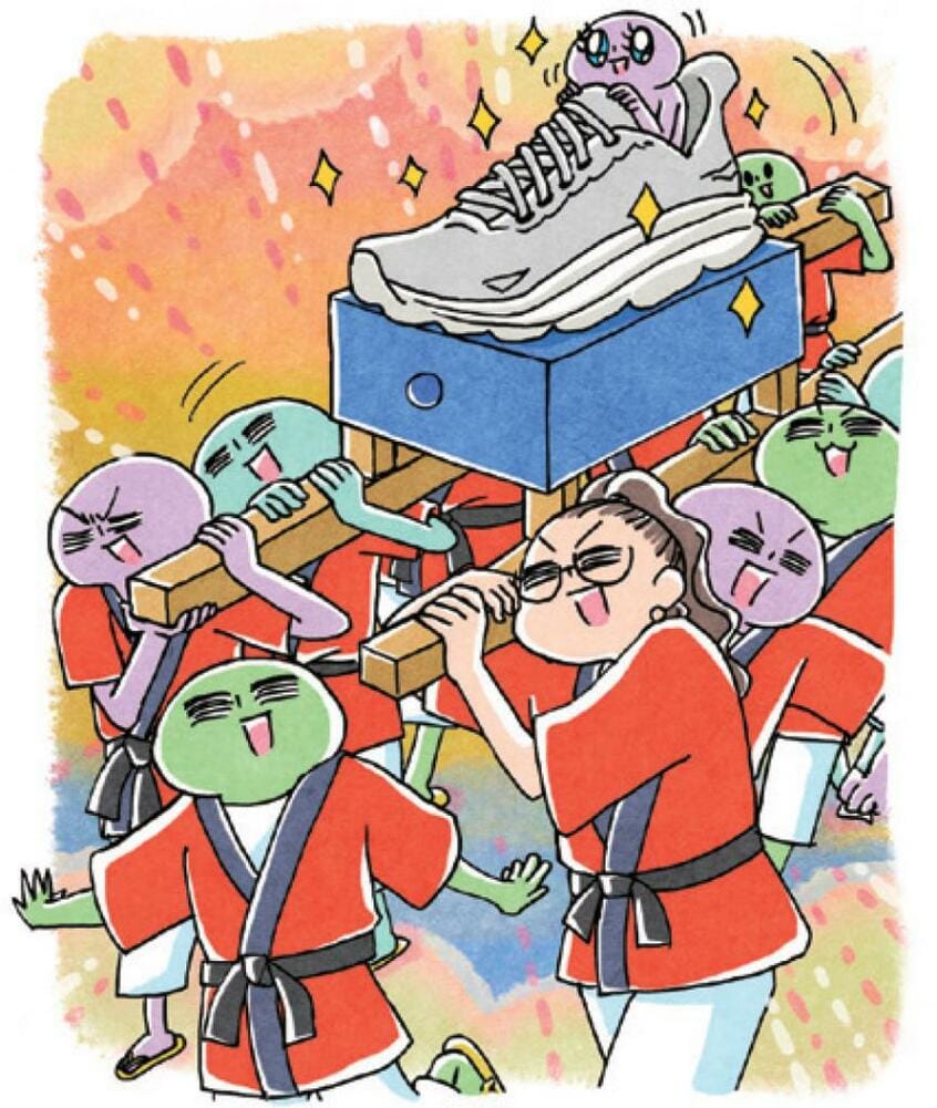 常に歩くことばかり考えて手に入れたもの(イラスト:サヲリブラウン)