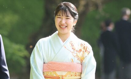 【写真特集】愛子さま　春の園遊会水色の本振袖の優美　写真で振り返る2025年春の園遊会
