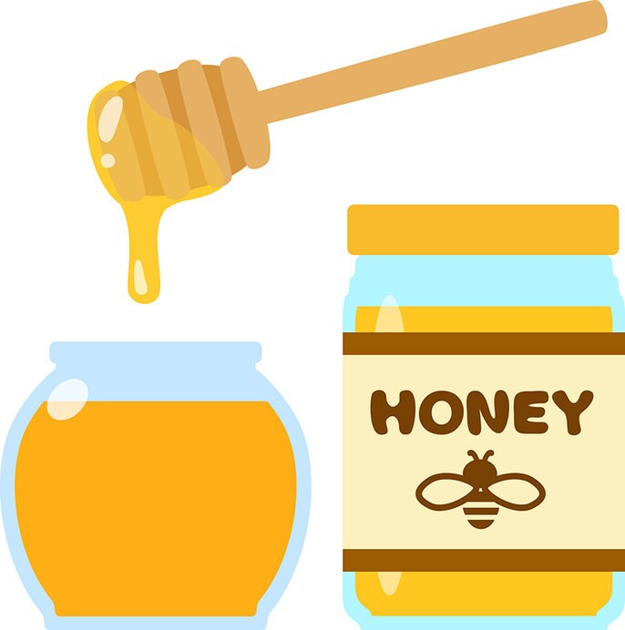 ジンジャーに相性がいい蜂蜜を、砂糖がわりに使用しよう