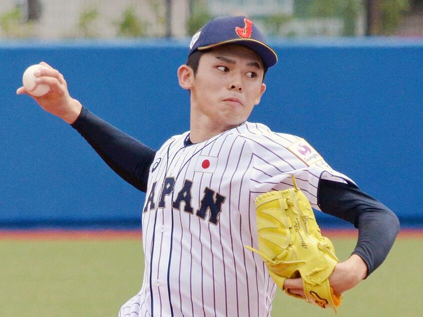 今年のドラフト最大の目玉、佐々木朗希 (c)朝日新聞社