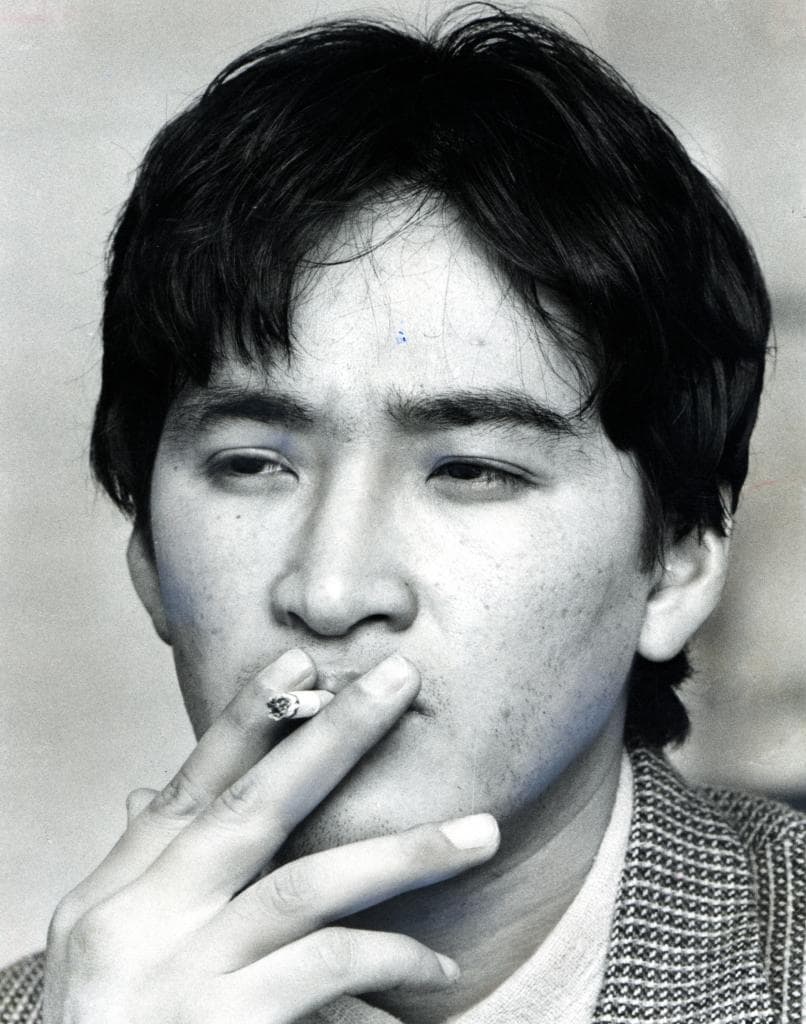 故・松田優作さん (c)朝日新聞社