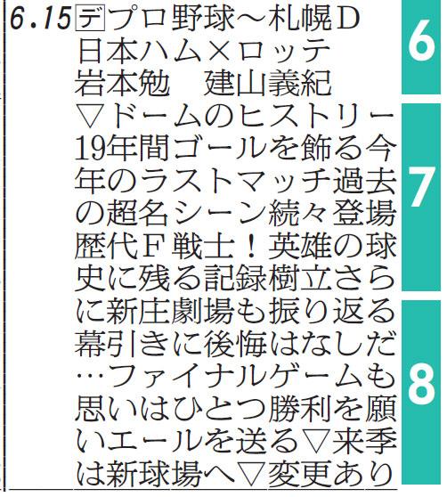 2ページ目)番組表に愛をこめて タテ読みやL字で職人技が光る新聞「ラテ