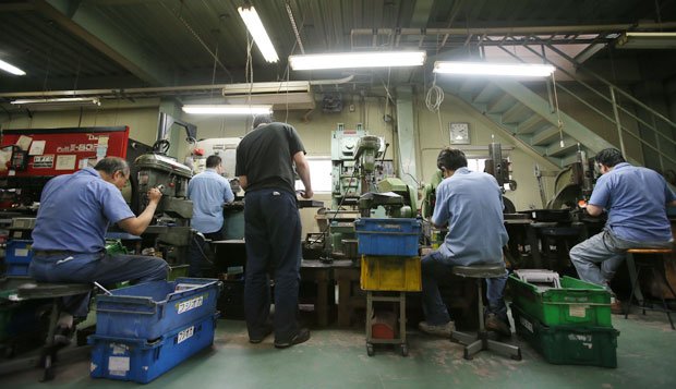 日本の技術力を支える町工場が“ダメ銀行員”につぶされる？（写真はイメージ）　（c）朝日新聞社　＠＠写禁