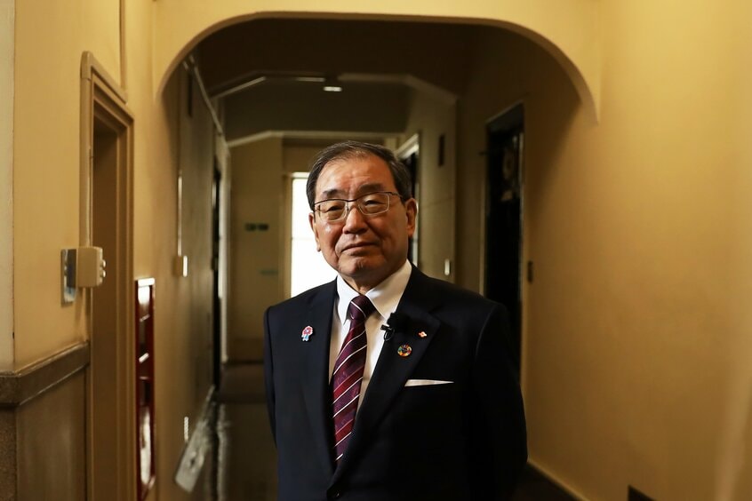 1950年生まれの74歳。大阪製造所へは27歳。年長の技術者に対してズバズバ言うのは、やはりはばかられたが、正しいと思えば言う。それが住友の文化だ（写真／狩野喜彦）