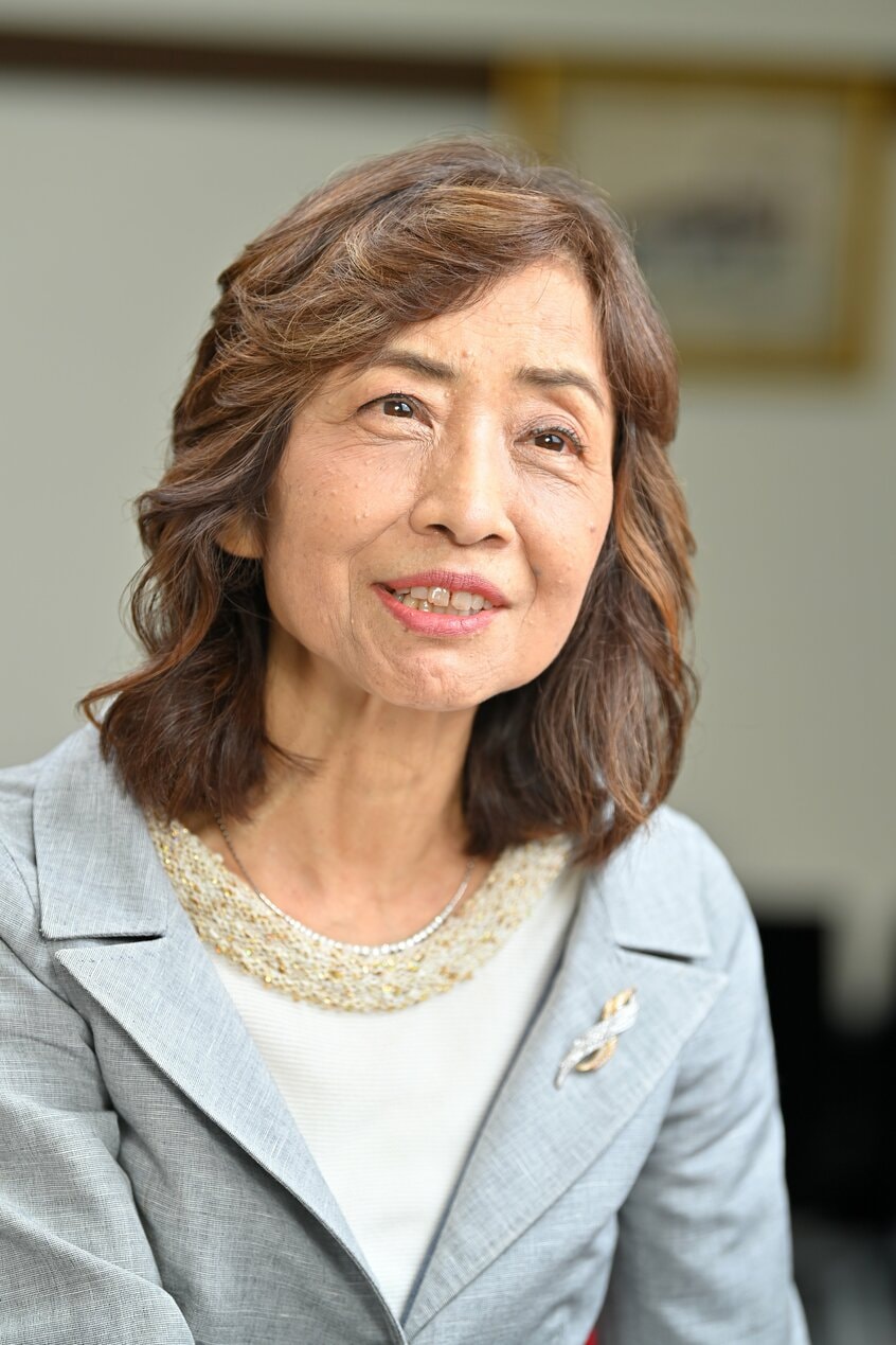 お茶の水女子大学の佐々木泰子学長（撮影／写真映像部・東川哲也）