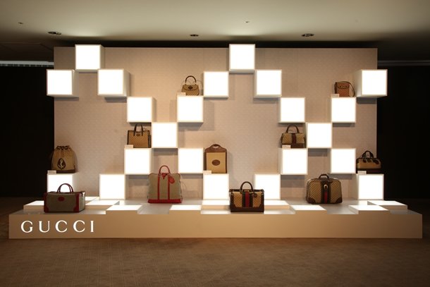 GUCCIコレクションも会場で展示
<br />(C)Junichi Takahashi