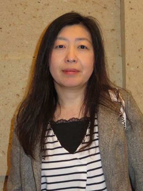 中井広恵（なかい・ひろえ）／北海道稚内市出身、48歳。11歳で親元を離れ上京して佐瀬勇次名誉九段に師事。1993年の竜王戦の予選で故・池田修一七段に勝ち、公式戦で男性棋士を破った女性第1号に。女流名人９期で「クイーン名人」の称号を持つ（撮影／編集部・大平誠）